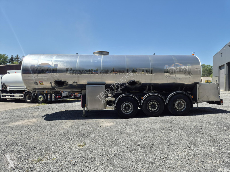 نصف مقطورة Magyar 29000L INSULATED INOX TANK -...