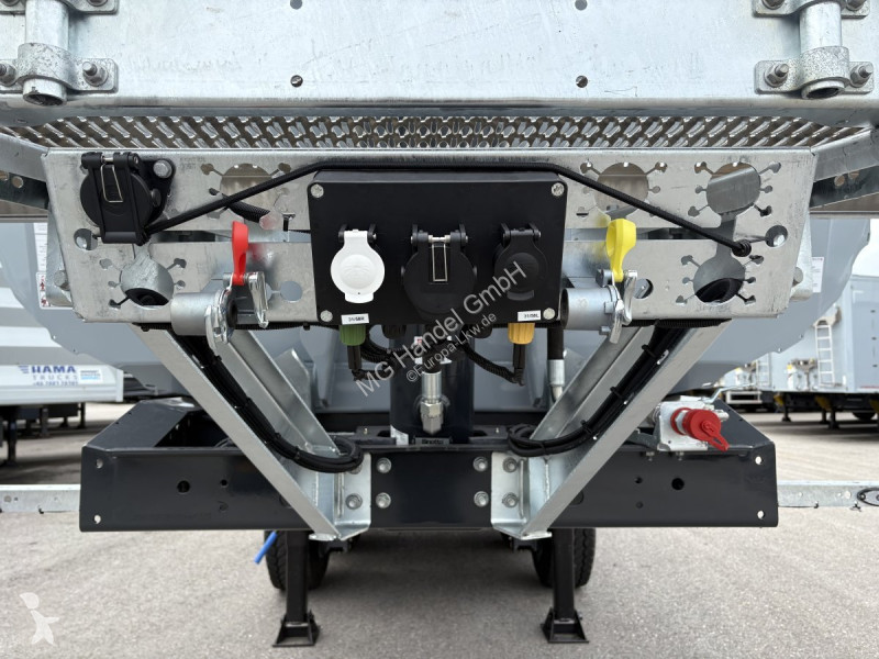نصف مقطورة Schwarzmüller Stahlrundmulde 25 m³,...