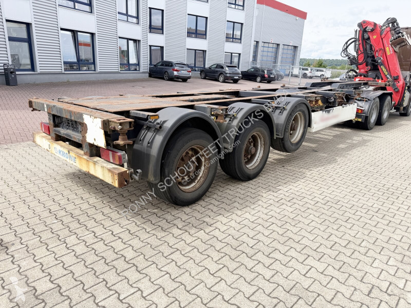 نصف مقطورة Krone SD Container-Chassi SD...