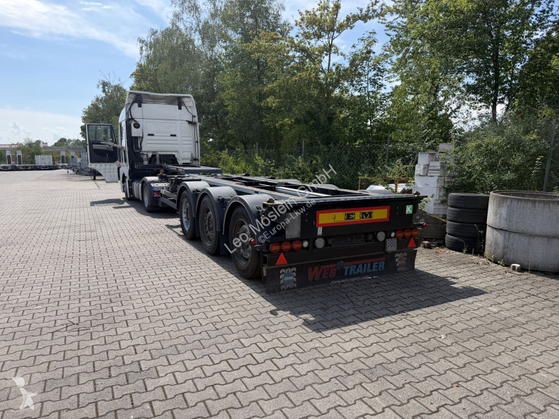 Félpótkocsi  LPRS 24  3 Achs Container- Chassis...