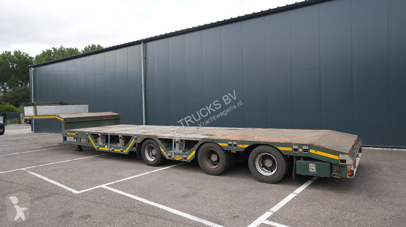 نصف مقطورة Broshuis 3 axle semi low loader...
