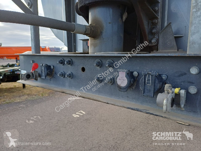 نصف مقطورة Carnehl Kipper Stahlrundmulde 28m³