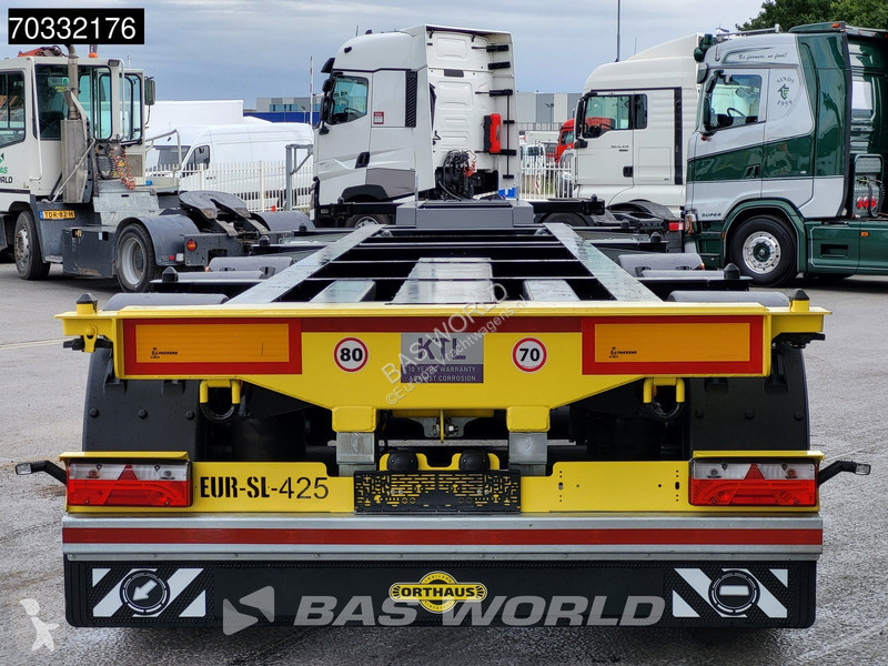 نصف مقطورة Orthaus TR 3 axles Mutli'45 Lift...