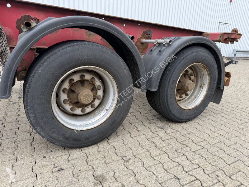 نصف مقطورة Krone SCZ 18 Container-Chassi SCZ 18...