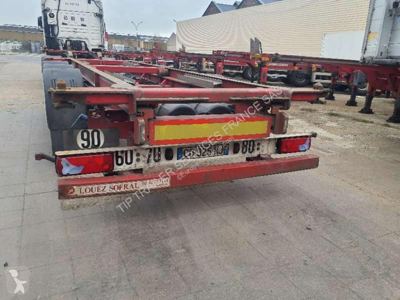 نصف مقطورة Asca Trailer Chassis Gooseneck 45'...