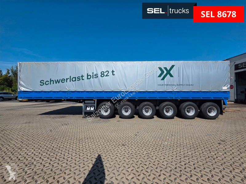 Sættevogn Lück SPC 80/6 | Lenkachse | Liftachse...
