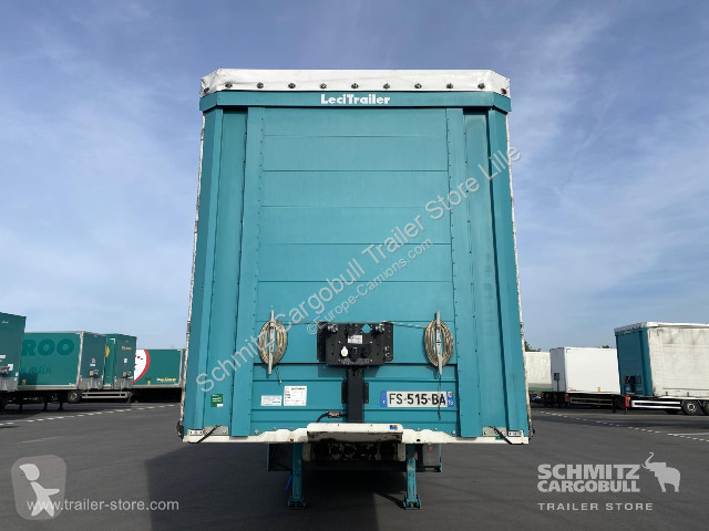 نصف مقطورة Lecitrailer Semitrailer Curtainsider...