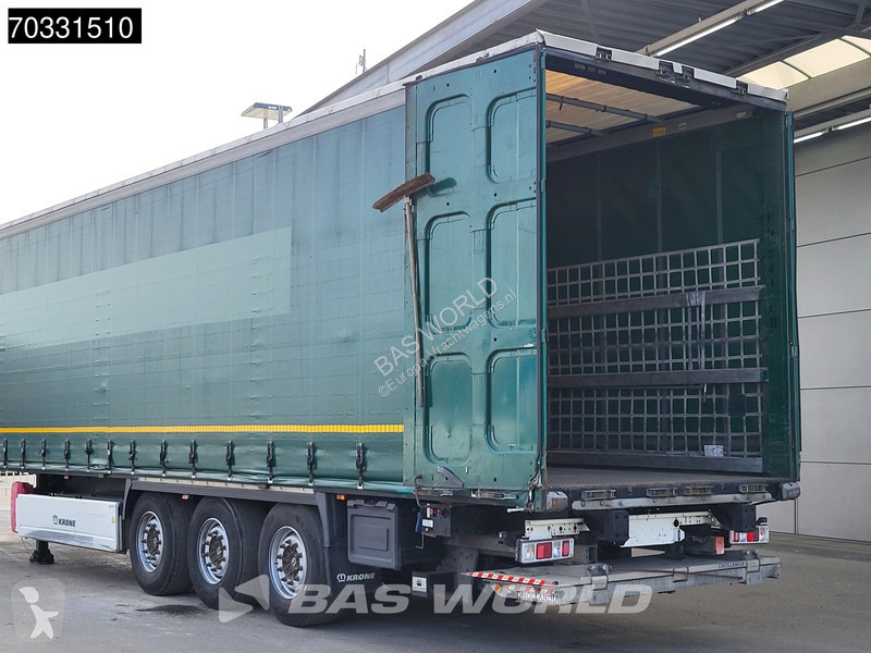 نصف مقطورة Krone Tailgate Lift Axle Palletbox