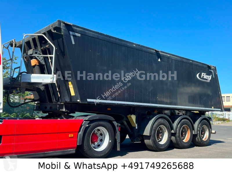 نصف مقطورة Fliegl DHKA 390 Alu-Kasten...