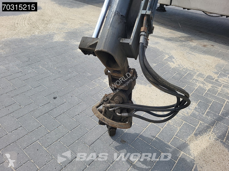 نصف مقطورة Pacton T3-003 Kennis 16T Steering Crane