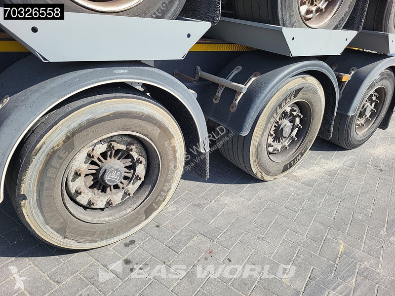 نصف مقطورة Kässbohrer CS APK 10/26 Lift Axle Stack
