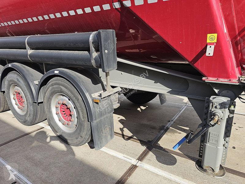 نصف مقطورة Feldbinder KIP 60M3 electro/ alu wheels