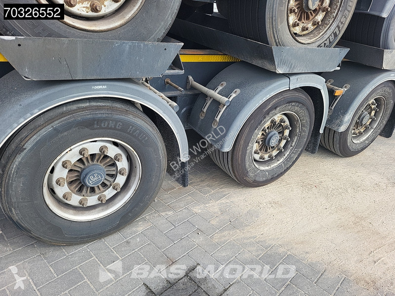 نصف مقطورة Kässbohrer CS Lift Axle BPW 40ft
