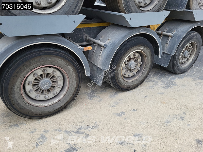 نصف مقطورة Kässbohrer CS 3 axles Lift Axle 40ft
