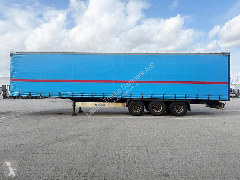 نصف مقطورة Krone Curtainsider / Planenauflieger