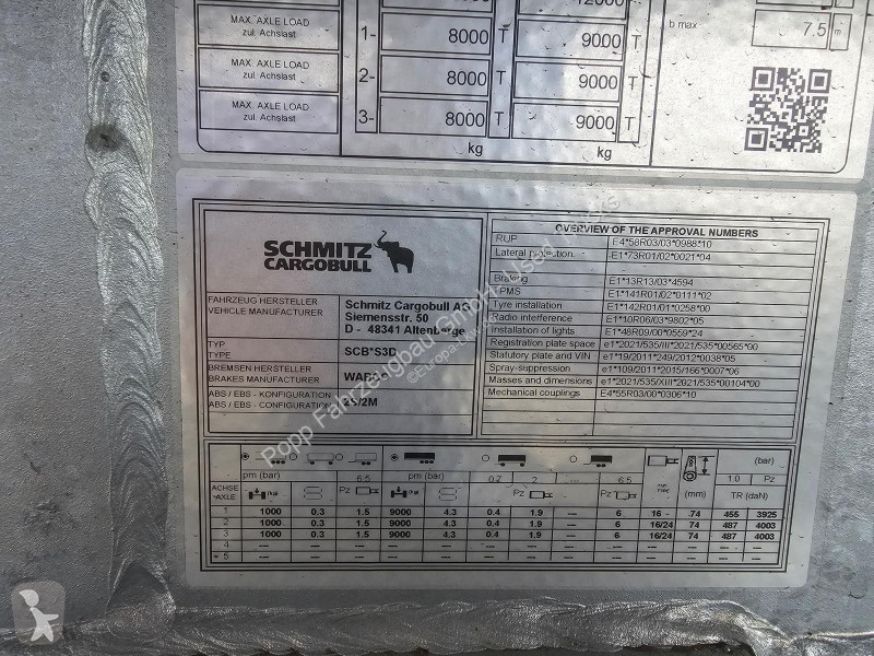 نصف مقطورة Schmitz Cargobull 24 SL 7.2 Thermo...