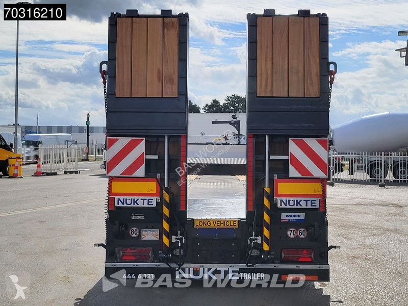 نصف مقطورة  NKTL3 NEW Lift + Steering Axle Ramps