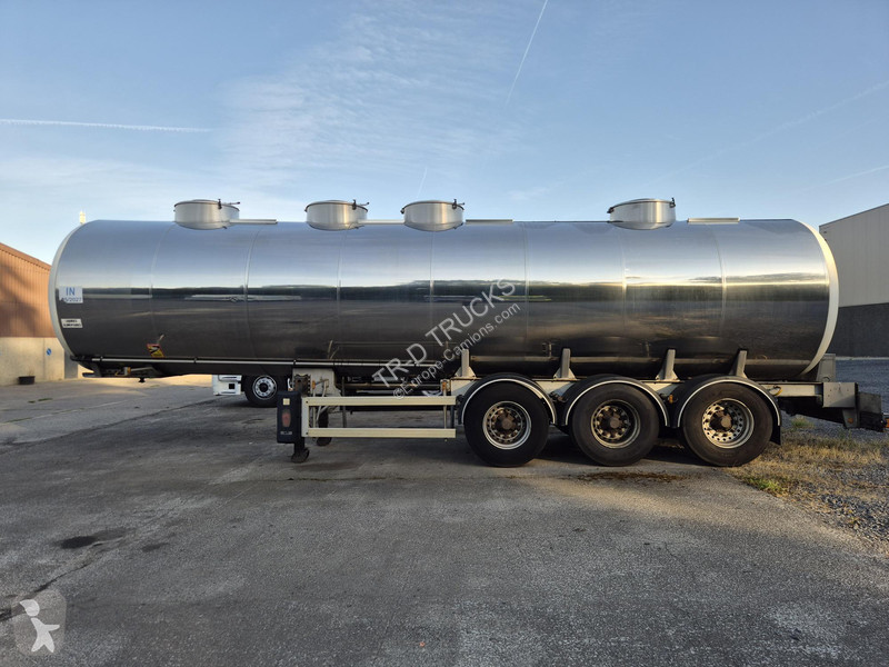 نصف مقطورة Magyar 30500L INSULATED INOX TANK -...
