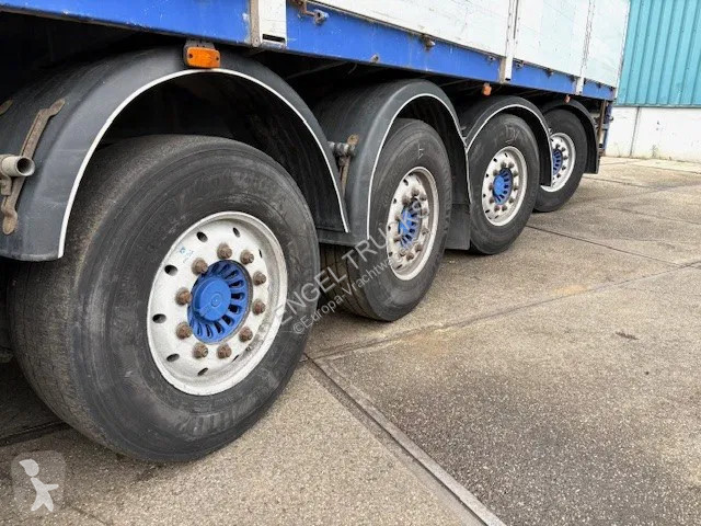 نصف مقطورة KWB KWB P-504-STI-H 4-AXLE FLATBED...