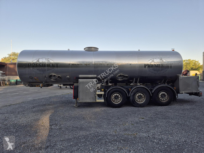 نصف مقطورة Magyar 29000L INSULATED INOX TANK -...