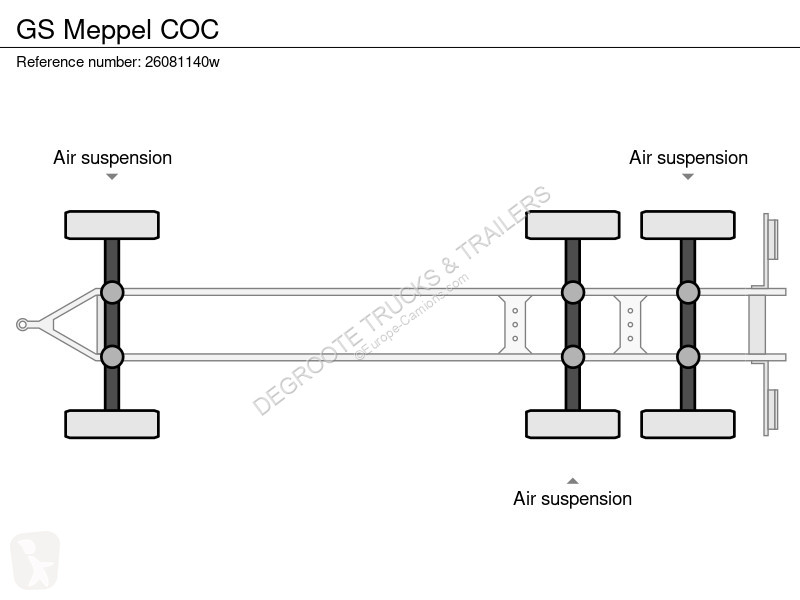 نصف مقطورة GS Meppel COC