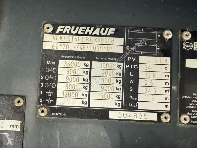 Semirimorchio Fruehauf  Semi-Reboque