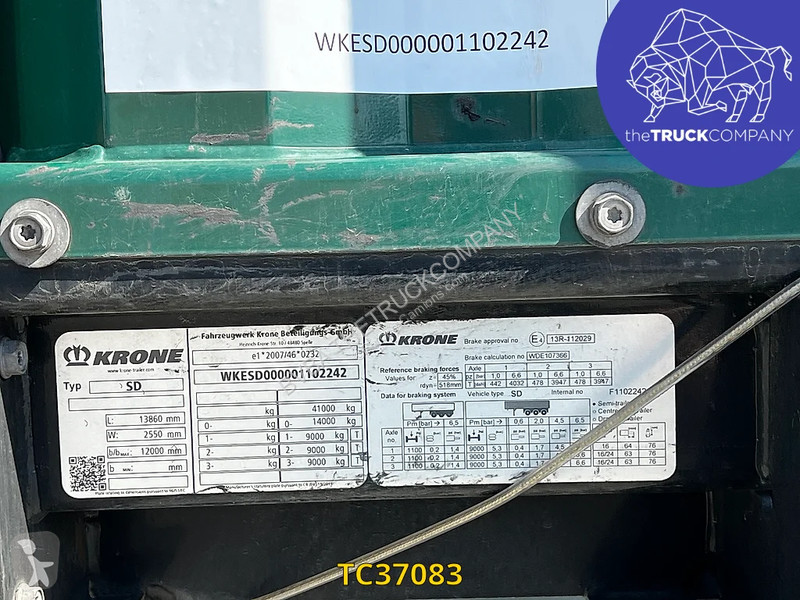 نصف مقطورة Krone