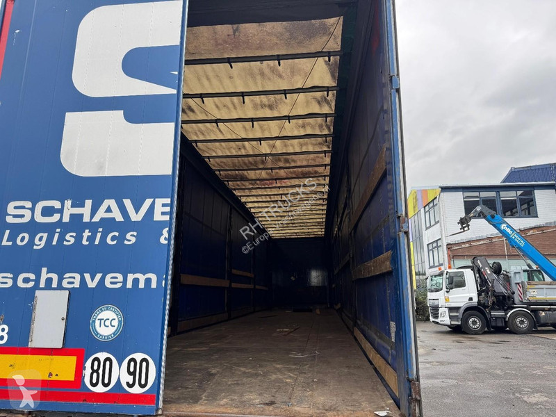 نصف مقطورة Krone 3 AXLE - SAF - SLIDING ROOF