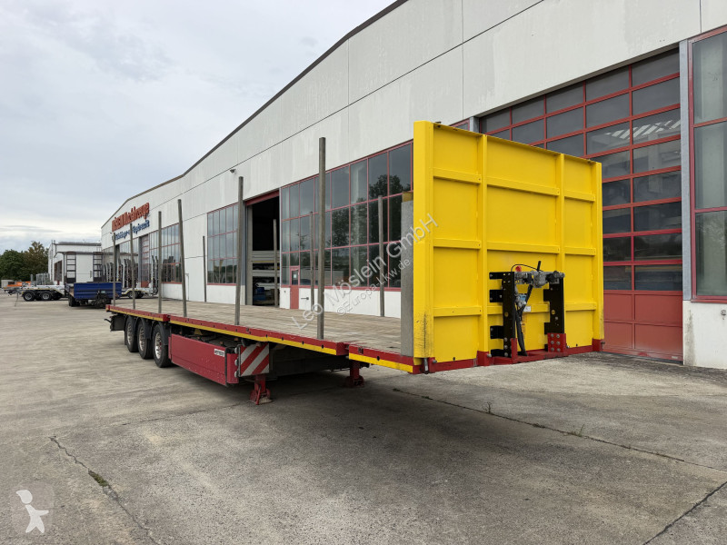 Semi remorque  t3  3 Achs Satteltieflader Mega