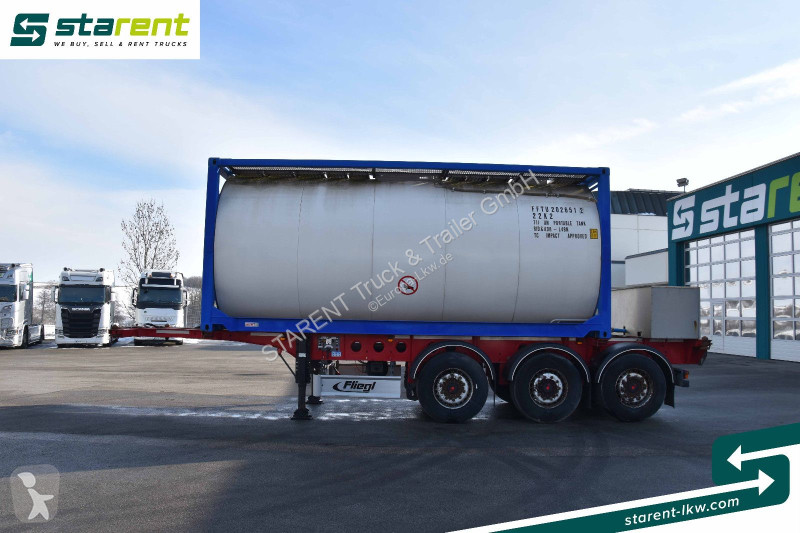 Oplegger Fliegl Containerchassis light +...