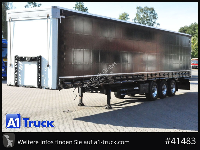 Oplegger Kögel S 24 Tautliner, Alufelgen, neue...