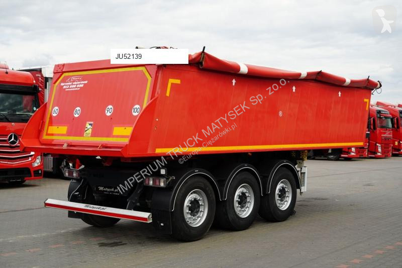 Oplegger Nova WYWROTKA  25 m3 / ALUMINIOWA / OŚ...