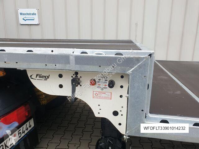 Трал Fliegl 3-Achs Jumbo Plateau