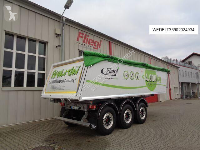 Semirremolque Fliegl 3-Achs Sattelkipper Alu...