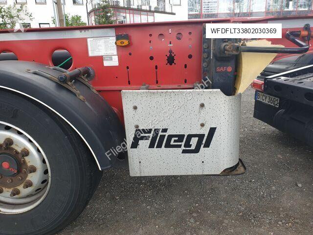 Oplegger Fliegl SDS 380 Chemie 20ft 725mm Überhang