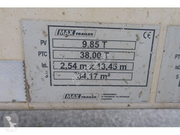 Semirremolque MAX Trailer Max 100