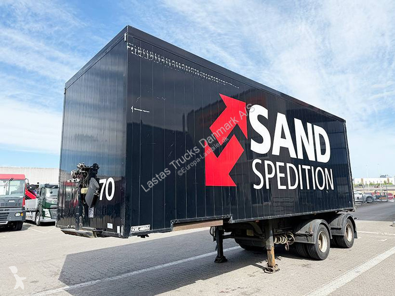 Oplegger Kel-Berg 2 axle Link Box trailer /...