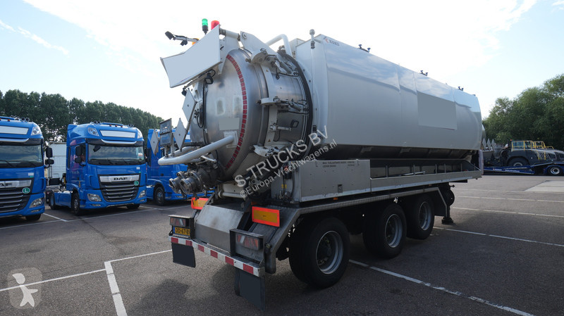 Návěs Ligthart 3 axle high pressure and suck 27...