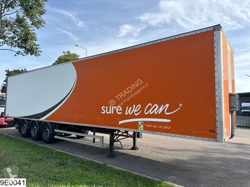 Fruehauf gesloten bak semi-trailer