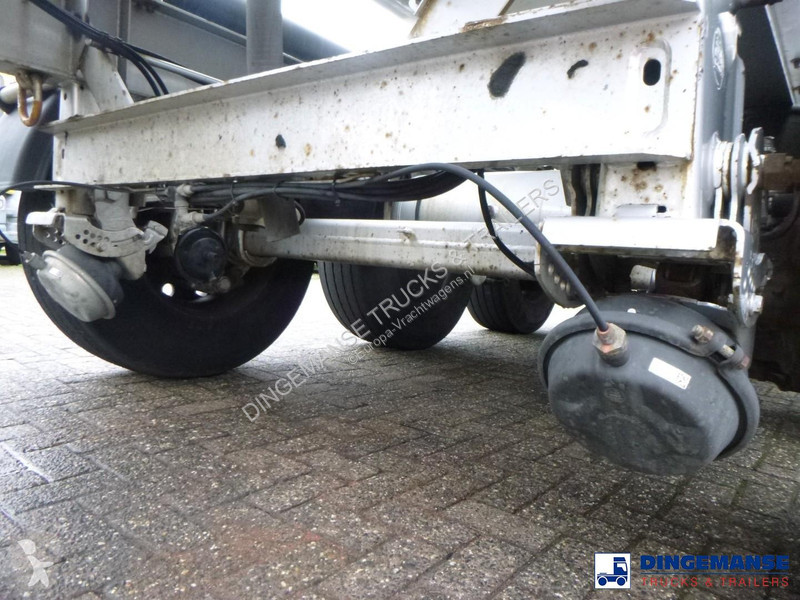 Félpótkocsi Magyar Chemical ACID tank inox 24.5...
