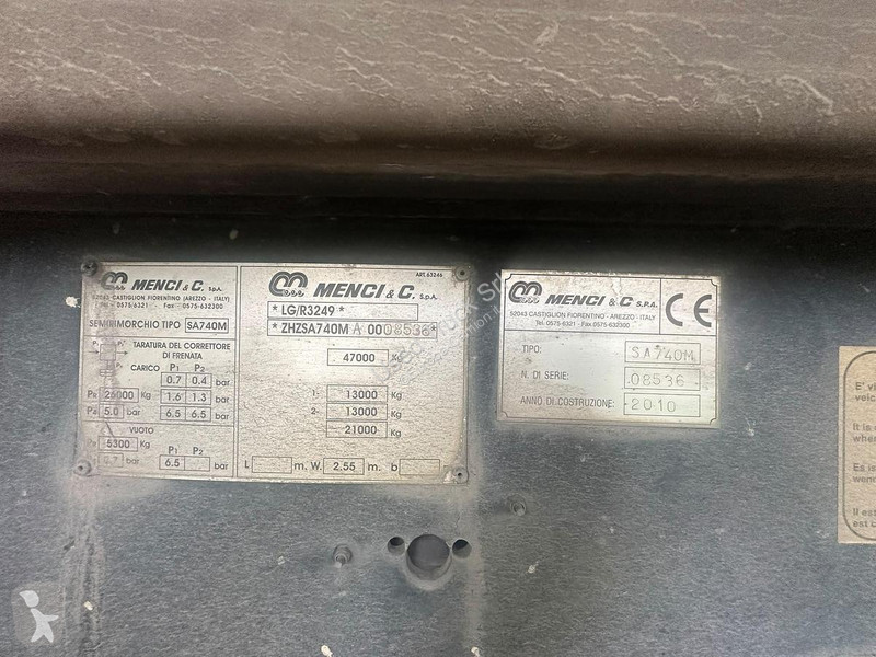 Полуприцеп Menci SA 740