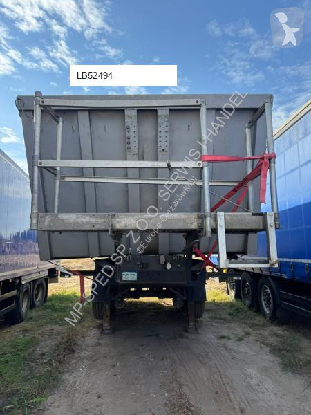 Meiller MHKA 27m3, osie BPW, 1 oś podnoszona...
