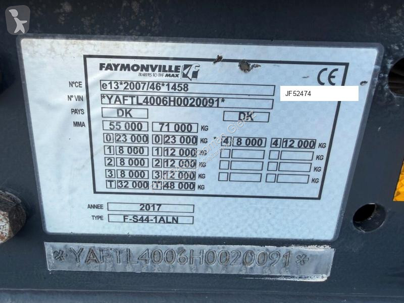 Semitrailer Faymonville Multimax 4-axles...