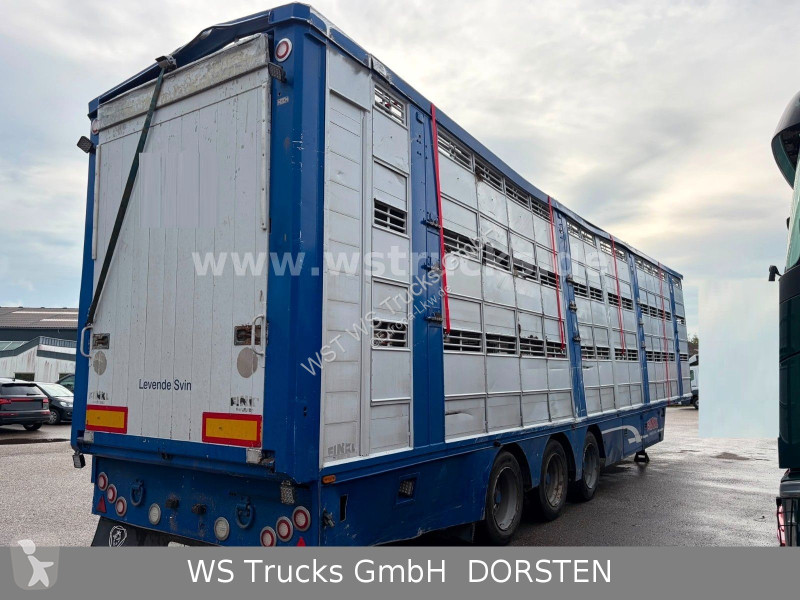Semitrailer  Finkl  3 Stock Hubdach Typ 2...