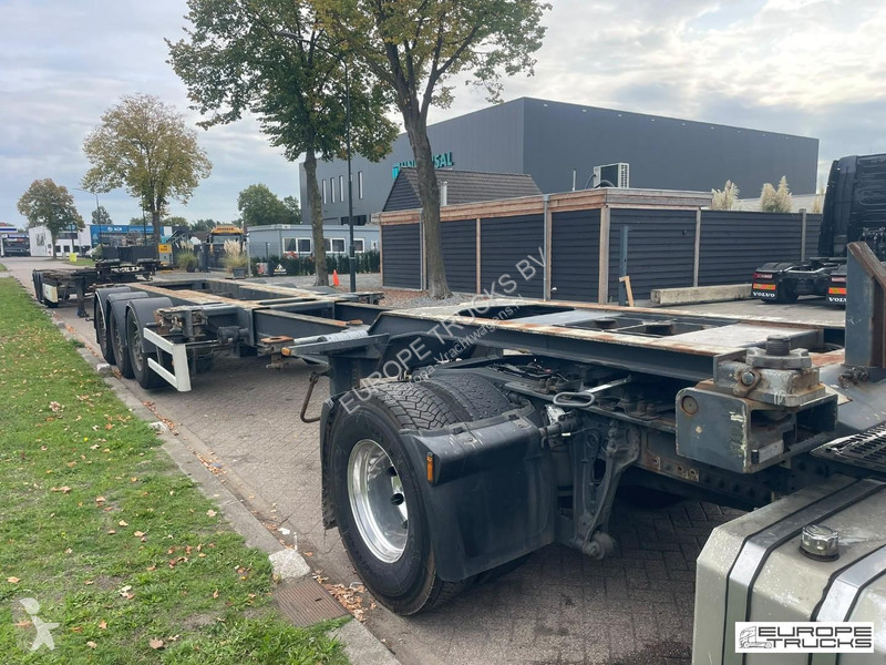 Semitrailer Renders Container Belgian Trailer -...