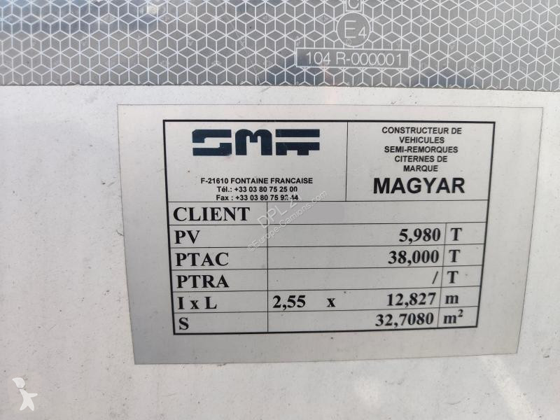 Semirremolque Magyar  CITERNE HYDROCARBURES...