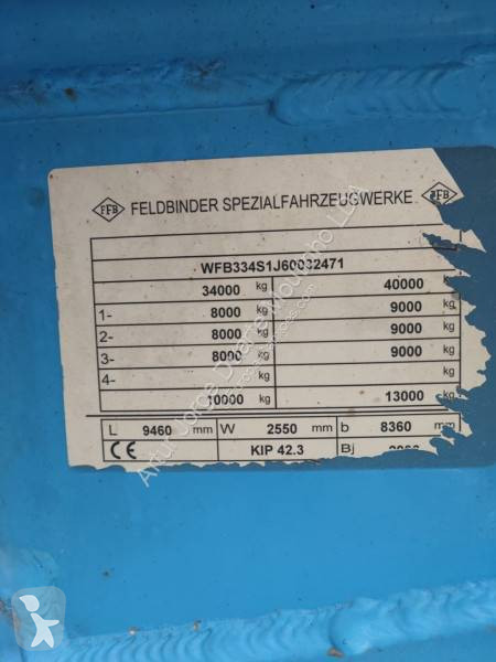 Semirremolque Feldbinder