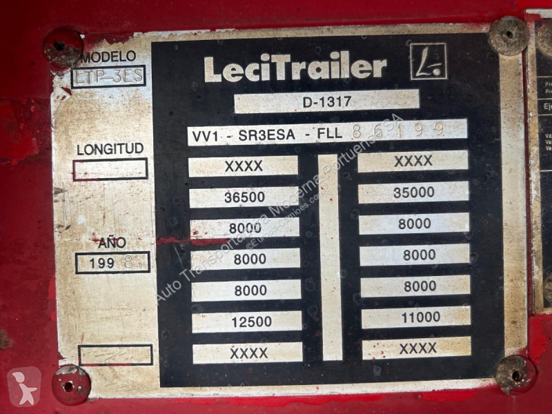 نصف مقطورة Lecitrailer  Semi-Reboque