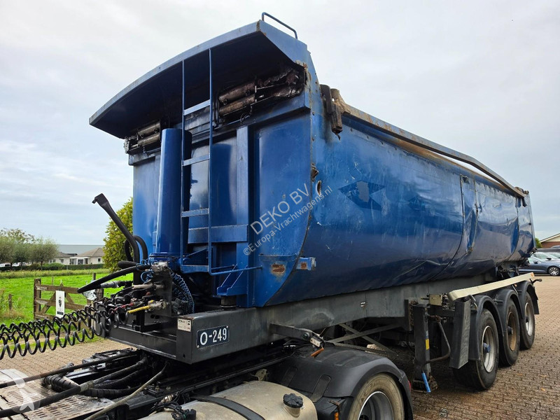 Semitrailer ATM OKA 15/27 3-axle half-pipe tipper