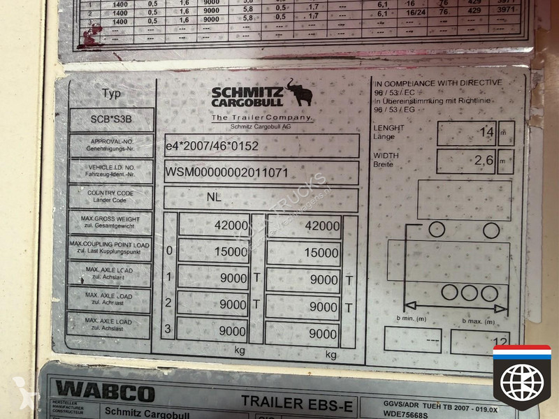 نصف مقطورة Schmitz Cargobull N/A THERMO KING -...